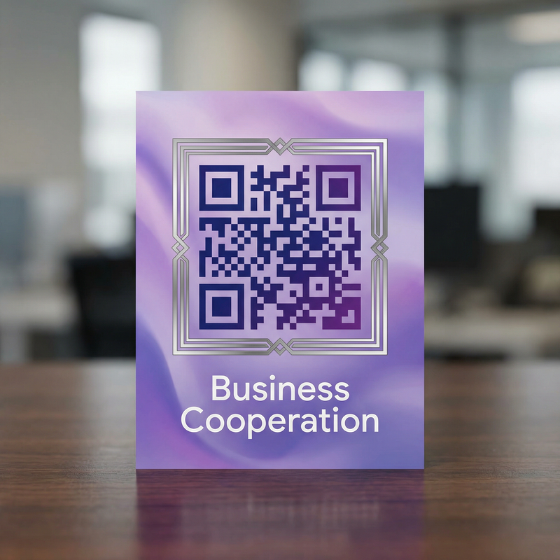 制服诱惑商务二维码